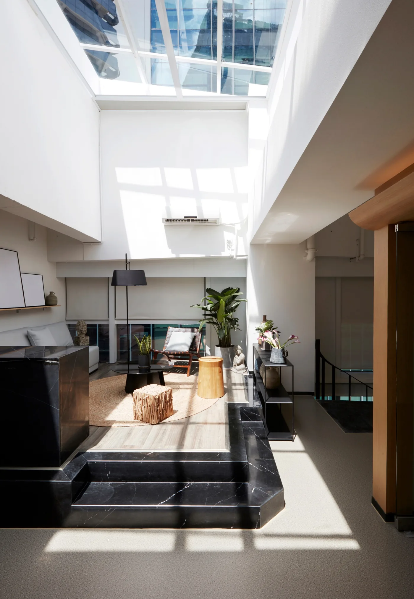 Clean, modern office reception area in Central Florida